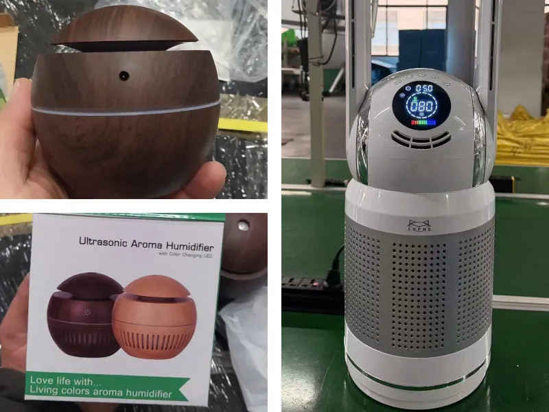 Humidifier and air purifier
